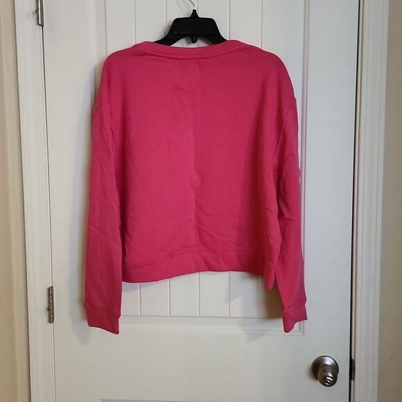 NWT Juicy Couture Pink Crop Sweater - Picture 3 of 3
